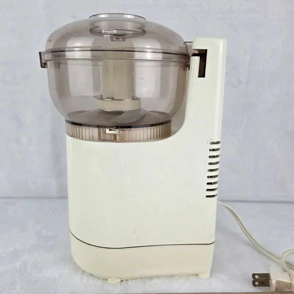 Vintage Sunbeam Oskar 14081 Food Processor Chopper Made in France Tested Works